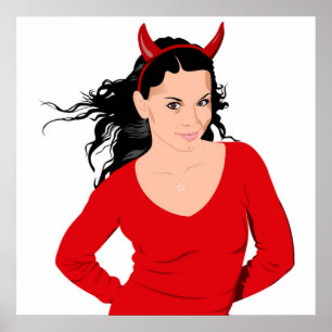POSTER DEVIL GIRL