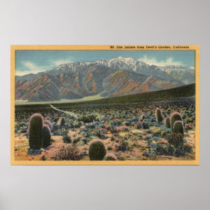 Poster Devil's Garden Vue du Mont San Jacinto # 1