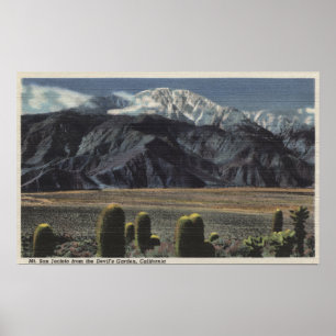 Poster Devil's Garden Vue du Mont San Jacinto # 2