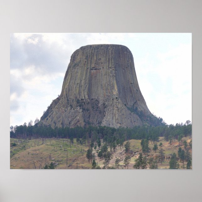 Poster Devil's Tower, Devil's Tower National Monument, WY (Devant)