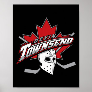 Poster Devin Townsend - hockey' 