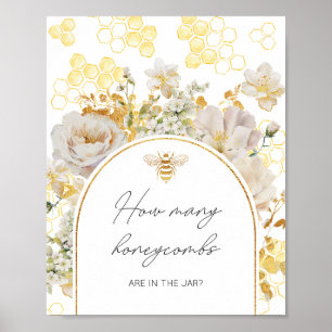 Poster Devinez combien de nids de miel se trouvent dans l