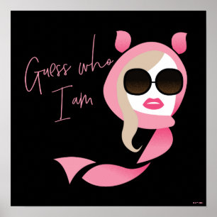 Poster Devinez Qui Je Suis - Le Lotus Blanc