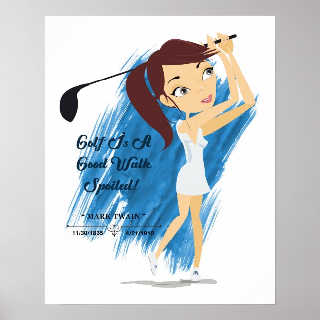Poster Devis de golf (Devant)