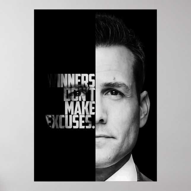 Poster Devis Harvey Specter (Devant)