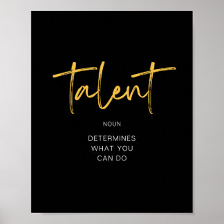 Poster Devis inspirant