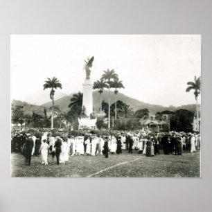 Poster Dévoilement du mémorial de guerre