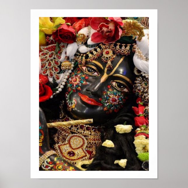 Poster Dévotion à Radha Krishna (Devant)