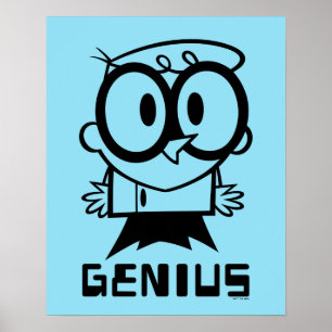 Poster Dexter "Genius" - Graphique en bref