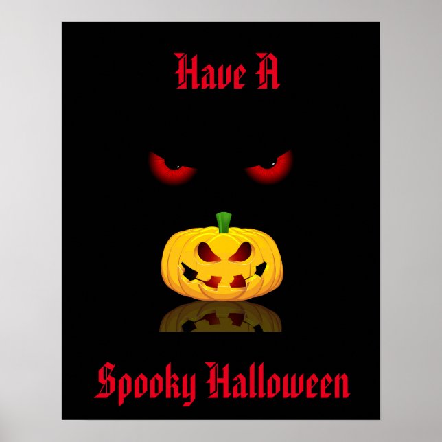 Poster d'Halloween (Devant)