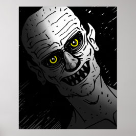 Poster d'Halloween Ghoul