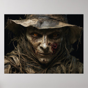 Poster d'Halloween Scarecrow