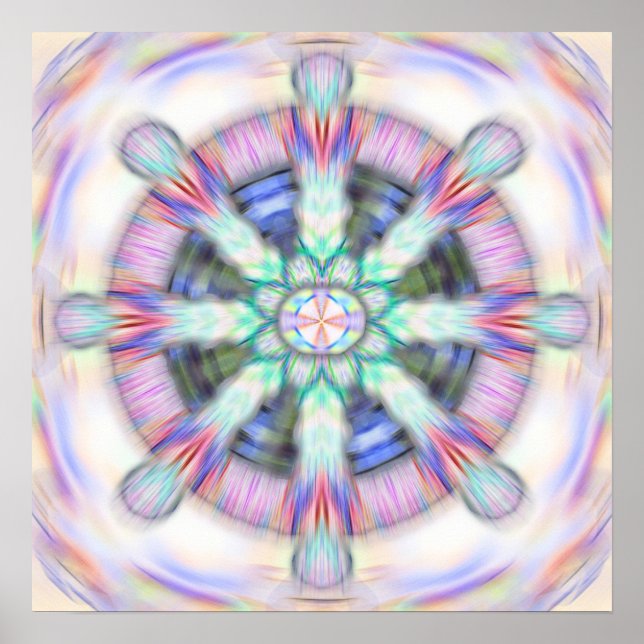 Poster Dharma Wheel (Devant)