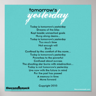 Poster d'hier de demain