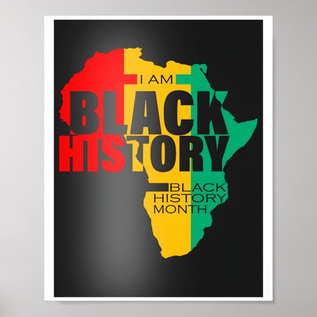 Poster d'histoire noire Bhm (Devant)