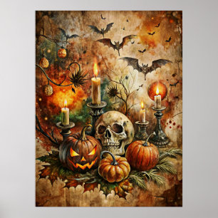 Poster d'horreur d'Halloween