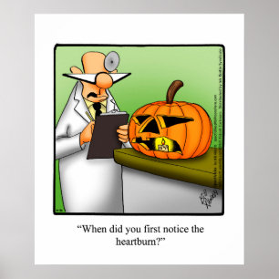 Poster d'Humour Halloween Hilarious