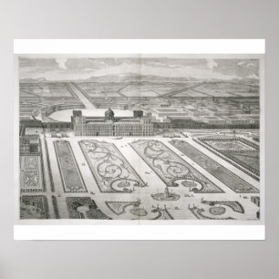 Poster Di Caserte de Palazzo, de 'dei Disegn de