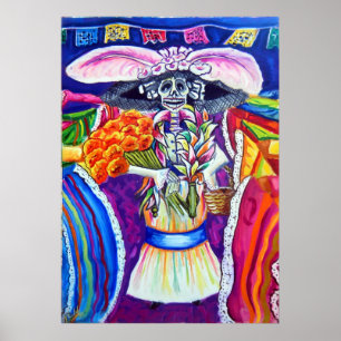 Poster Dia de Los Muertos
