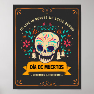 Poster Dia De Los Muertos