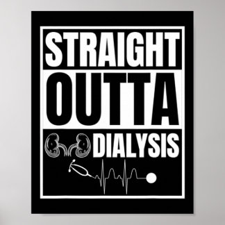Poster Dialyse Personnel Patient Infirmière Détenteur de
