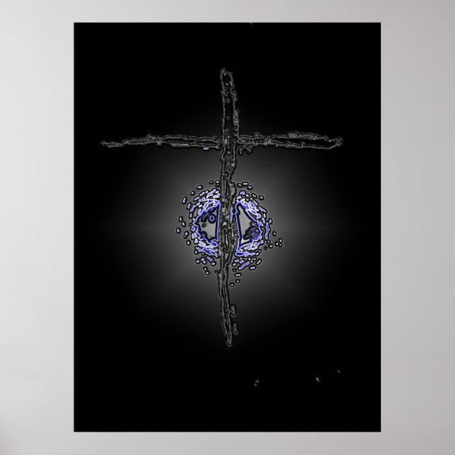 Poster "Diamond Blue" (Devant)