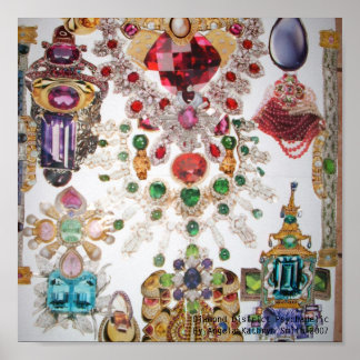 Poster Diamond District Psychadelic