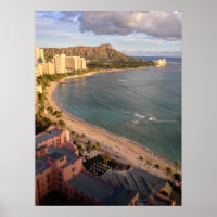 Diamond Head, Waikiki Beach, Hawaii