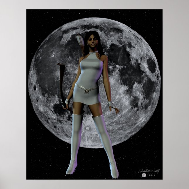 Poster Diana - Déesse de la Lune (Devant)