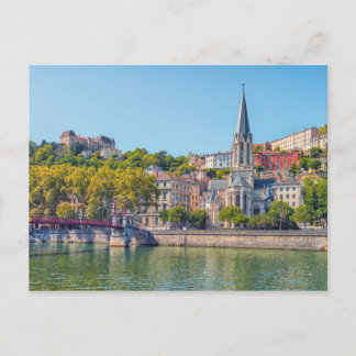 Poster Die Farben von Lyon Postkarte