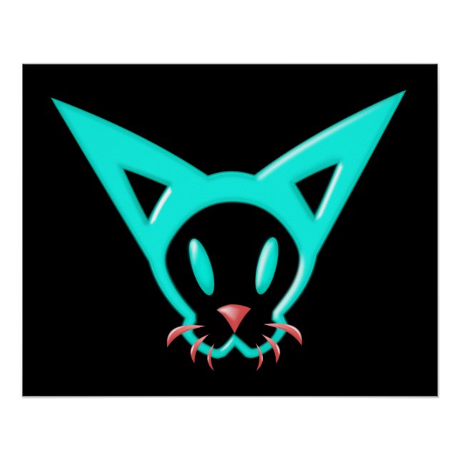 Poster Die Katze (Vorderseite)