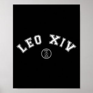 Poster Dieu Béni Pape Leo Xiv Chicago Amérique T-shirt.pn