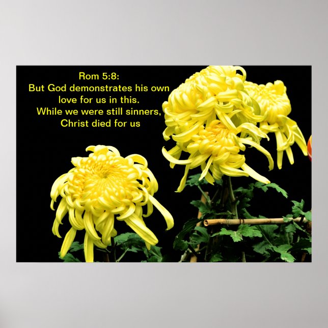 Poster Dieu démontre son amour (Devant)