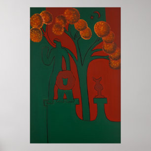 Poster Dieu en pierre et son lion 2010