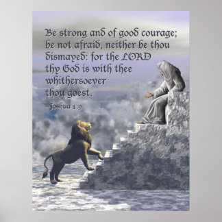 Poster Dieu est avec toi