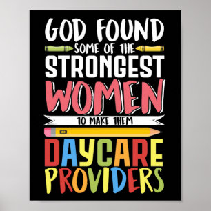 Poster Dieu Fournisseur De Garderie A Trouvé Parmi Les Pl