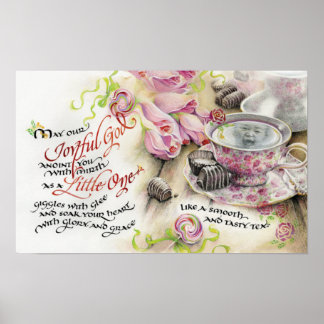 Poster Dieu joyeux, 20"x12.5", Imprimer