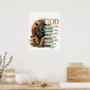 Poster Dieu M'A Conçu...