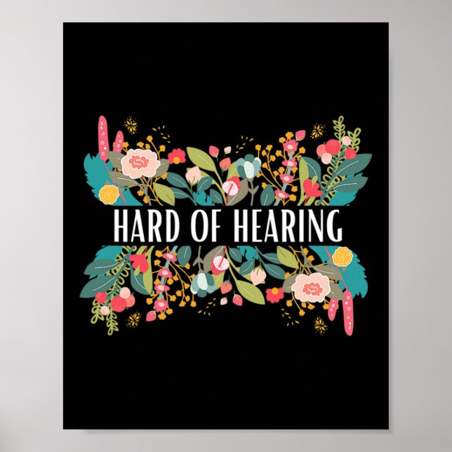 Poster Difficile d'alerte et de conception de sensibilisa (Devant)