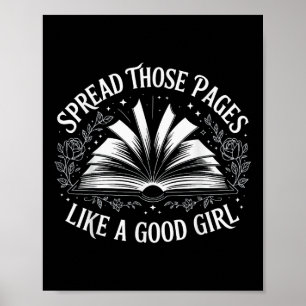 Poster Diffuser Ces Pages Comme Une Bonne Fille
