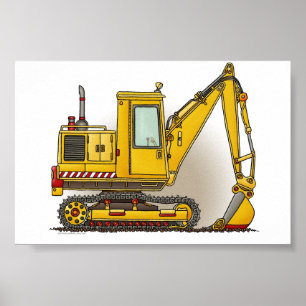 Poster Digger Shovel
