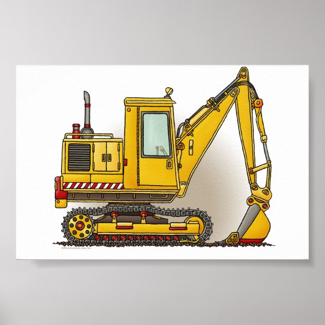 Poster Digger Shovel (Devant)