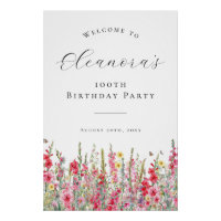 DIGITAL 100e anniversaire Août Fleur de naissance