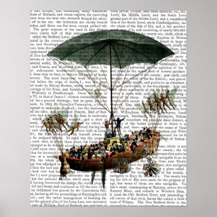 Poster Diligenza et créatures de vol