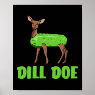 Poster Dill Doe Funny Adulte Humour Amusant Nature Deer R