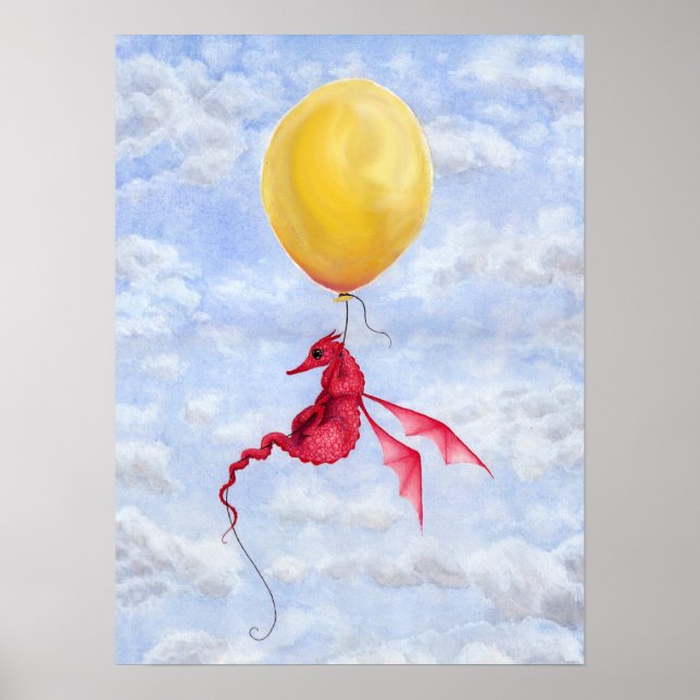 Poster d'Imaginaire Dragon Art - Up in the Air (Devant)