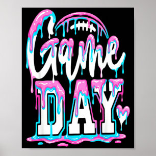 Poster Dimanche Match de Football Américain Jour de Fête 