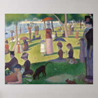 Dimanche sur La Grande Jatte Seurat Peinture