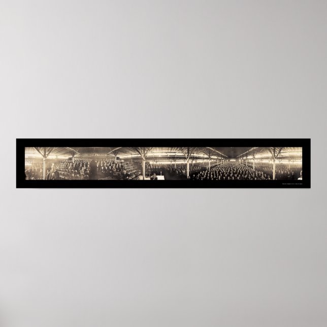 Poster Dimanche Tabernacle Photo 1910 (Devant)