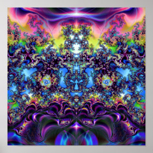 Poster d'impression en bande (12 po x 12 po)